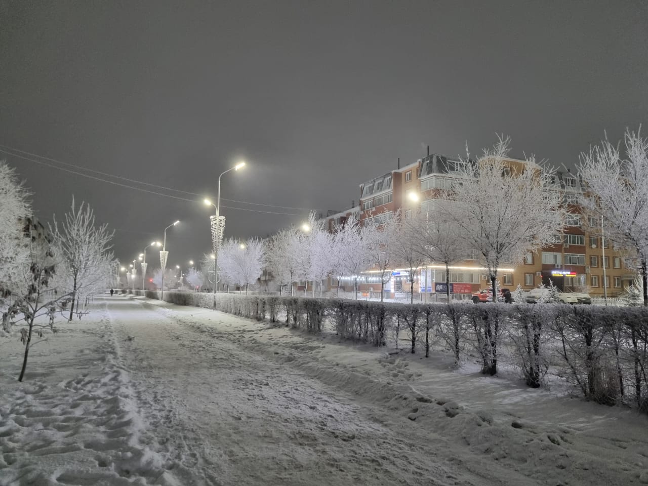 Снег, дождь и метель: о погоде на западе Казахстана 2 января